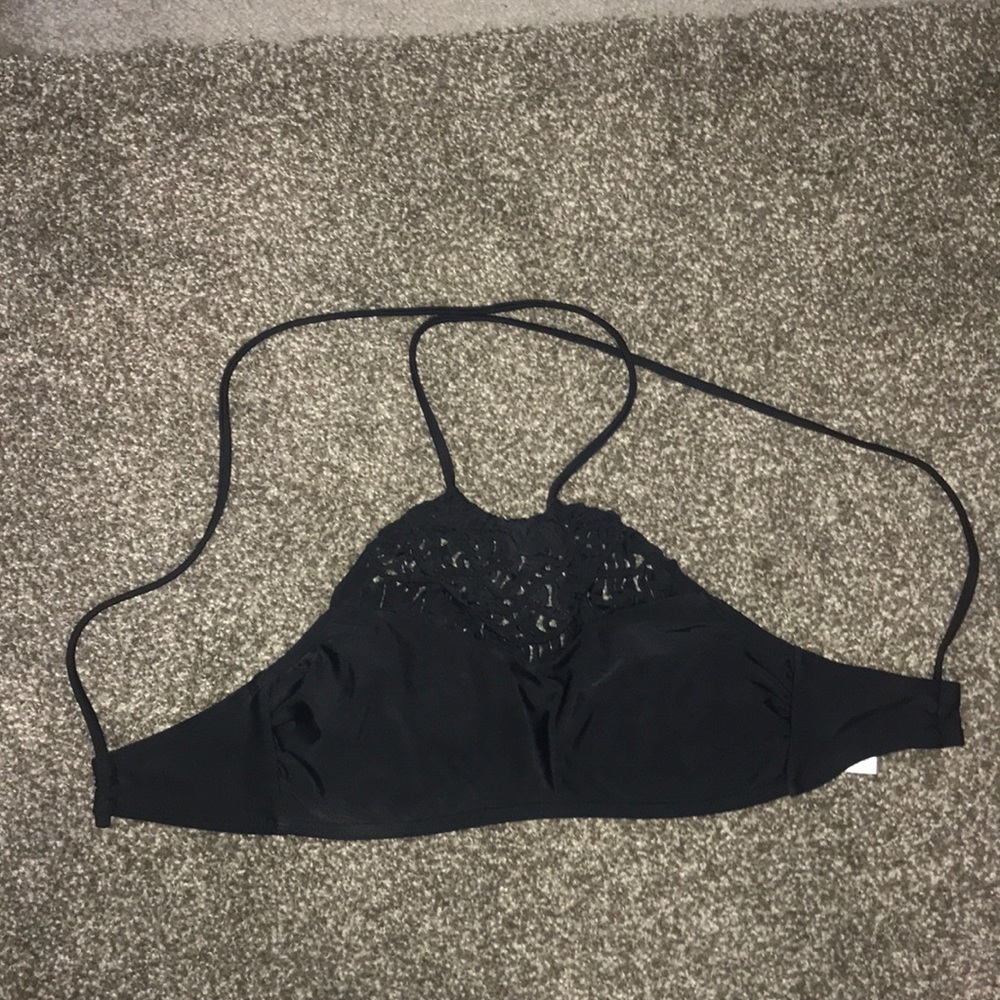 Black swimsuit top